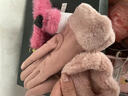 昇南usb充電加熱電手套電動(dòng)車(chē)充電冬季保暖發(fā)熱防寒電暖手套可觸屏女 甜美粉色女5V【USB充電調溫款】三擋調溫 均碼 曬單實(shí)拍圖