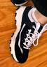 斯凱奇奧利奧|秋季黑白老爹鞋復古熊貓鞋透氣厚底增高運動(dòng)鞋 曬單實(shí)拍圖