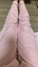 嚕嚕牛兒童睡衣女童春秋季純棉長(cháng)袖大童女孩全棉家居服 52205-淺粉色 155 (18碼建議身高145-150) 曬單實(shí)拍圖