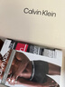 Calvin Klein內衣男士四條裝ck輕薄高彈低腰防夾臀四角褲平角內褲男NP2755O 0DE-黑底黑邊/黑底深灰邊 4條 L 曬單實(shí)拍圖