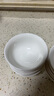 簡(jiǎn)約防燙吃飯碗套裝組合家用陶瓷餐具時(shí)尚小資4.5英寸高腳飯碗 4.5英寸 10個(gè) 防燙高腳碗 曬單實(shí)拍圖