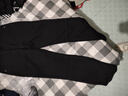 CLOR春夏彎刀微喇牛仔褲男cleanfit美式寬松百搭直筒長(cháng)褲NZ15黑色XL 曬單實(shí)拍圖