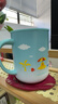 膳魔師（THERMOS）保溫杯馬克咖啡杯440ml茶杯男女情侶水杯子TCDG-451-SUMMER(LF) 曬單實(shí)拍圖