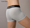 Calvin Klein內衣25秋季新款男士三條裝醒目提花ck棉質(zhì)防夾臀四角褲平角內褲男 ZBF-太空黑/大理石灰/龐貝紅 L 曬單實(shí)拍圖