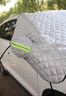 準航汽車(chē)前擋風(fēng)玻璃罩遮雪擋前擋罩檔車(chē)衣冬季半罩防雪防霜防凍風(fēng)擋罩 曬單實(shí)拍圖