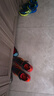 Skechers斯凱奇男童熒光閃燈鞋童鞋透氣跑步運動(dòng)鞋撞色大童跑鞋400103L 曬單實(shí)拍圖
