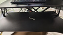 全品屋升降電腦桌升降工作臺(tái)電腦升降支架臺(tái)站立式升降辦公書桌 氣動(dòng)無(wú)級(jí)升降-黑桌雙層80cm 曬單實(shí)拍圖
