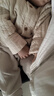優(yōu)衣庫嬰幼兒寶寶壓線(xiàn)開(kāi)衫/外套上衣25秋冬新款479599 30 淺米色 100 曬單實(shí)拍圖