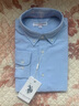 U.S. POLO ASSN.襯衫男春秋長(cháng)袖白色休閑工裝外套高端免燙抗皺寬松藍色男士襯衣 曬單實(shí)拍圖
