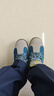代爾塔 勞保鞋 男安全鞋防靜電防刺穿防砸防滑耐磨 301232 灰藍色 40碼 曬單實(shí)拍圖