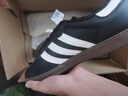 ADIDAS TECHFIT阿迪達斯新款Samba德訓鞋運動(dòng)百搭男女草莓情侶ins休閑運動(dòng)板鞋男 黑白 41 曬單實(shí)拍圖