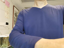 莫代爾80支男士秋衣秋褲套裝打底棉毛衫線(xiàn)衣線(xiàn)褲無(wú)痕高端保暖內衣男薄款 鈷藍-V領(lǐng)套裝 7A抗菌 A類(lèi) 抗靜電 XL (175) 曬單實(shí)拍圖