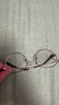 依視路（ESSILOR） 鉆晶系列高清耐磨防藍光近視超薄鏡片專(zhuān)業(yè)配度數眼鏡架男女鏡框 TR90-全框-1069BR-茶色 鏡框+依視路膜御防藍光1.60現片 曬單實(shí)拍圖
