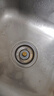 云華衛浴不銹鋼廚房淺老式水槽過(guò)濾網(wǎng)洗菜盆漏水塞 大濾網(wǎng)封水傘彈跳芯 曬單實(shí)拍圖