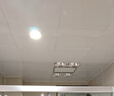 奧普（AUPU）浴霸FDP5512A集成吊頂燈暖純平浴霸大尺寸設計更廣取暖空間白 曬單實(shí)拍圖