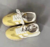啄木鳥(niǎo)【】運動(dòng)鞋女2025新款夏季透氣網(wǎng)面輕便軟底德訓板鞋 黃色 37 曬單實(shí)拍圖