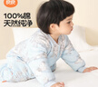 良良（liangliang）兒童睡袋兒童秋冬分腿新生兒睡袋寶寶防踢被子神器純棉保暖 夾棉款【適合15-20℃】翩翩藍 3XL碼（建議身高110-125CM） 曬單實(shí)拍圖