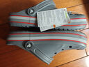 卡駱馳（crocs）貝雅卡駱班運動(dòng)Clog男女沙灘鞋CR208268-01W 灰色 39（39-40） 曬單實(shí)拍圖