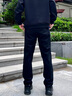 安踏男褲運(yùn)動(dòng)褲男秋季新款針織透氣直筒褲子戶外休閑跑步長(zhǎng)褲衛(wèi)褲男 （推薦款直筒褲）基礎(chǔ)黑 千人購(gòu)買 L /175 適合130-150斤 曬單實(shí)拍圖