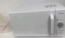 美的（Midea）快捷家用微波爐家用小型迷你360°轉盤加熱 旋鈕操控易潔內(nèi)膽時間調(diào)節(jié)20升（PM2000） 曬單實拍圖