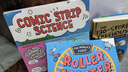 漫畫(huà)科學(xué) 英文原版科普繪本4冊 Comic Strip Science Physics 物理 生物 化學(xué) 地球 太空 藍思700-800L 曬單實(shí)拍圖