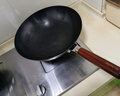 九陽(yáng)（Joyoung）炒鍋鐵鍋無(wú)涂層精鐵鍋炒菜鍋爐灶通用32cm帶蓋CF32-C121 曬單實(shí)拍圖