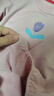 迷你巴拉巴拉女童寶寶長(cháng)袖包屁連體衣條紋打底褲兩件套裝秋季新款25年新款 粉紅60033 80cm 曬單實(shí)拍圖