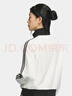 阿迪達斯 （adidas）三葉草外套女裝  2025秋季經(jīng)典條紋百搭舒適運動(dòng)休閑針織夾克 KC2649 M 曬單實(shí)拍圖