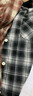 品彩（PinCai）格子長(cháng)袖襯衫女春秋洋氣寬松外套復古百搭襯衣P143C2009 曬單實(shí)拍圖