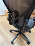 赫曼米勒（HERMAN MILLER）AERON電腦椅人體工學(xué)椅辦公椅升降扶手透氣面料 大號石墨色  曬單實(shí)拍圖