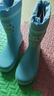 甜甜仔兒童雨鞋男女童水鞋中筒防水防滑耐磨學(xué)生專(zhuān)用女孩橡膠雨靴 曬單實(shí)拍圖