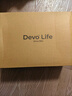 Devo Life的沃軟木拖鞋勃肯鞋半包厚底增高牛皮時(shí)尚包頭拖鞋女款22011 黑色反絨皮 35 （建議拍小一碼） 曬單實(shí)拍圖