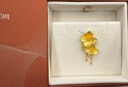周生生足金繡球花黃金吊墜生生有囍三金飾品不含項鏈86594P計價(jià) 6.42克(含工費200元) 曬單實(shí)拍圖