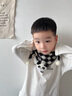 京悠雨德國品質(zhì)兒童圍巾護頸男孩秋冬季保暖男女童三角巾寶寶圍脖防風(fēng)嬰 黑色圓點(diǎn)熊貓【加厚】 高定版 月-12歲 6個(gè) 曬單實(shí)拍圖