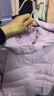 巴拉巴拉童裝兒童面包羽絨服女大童2024冬裝甜美肌理連帽外套208424107017 曬單實(shí)拍圖