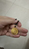 金至尊（3DG Jewellery）許凱同款黃金吊墜八寶羅盤(pán)999足金掛墜不含項鏈生日禮物計價(jià) 小板總重6.31克（金重4.63克）-編繩款 曬單實(shí)拍圖