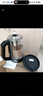 麥卓（MAKE JOY） 煮茶器黑茶煮茶壺玻璃電熱燒水壺家用全自動(dòng)電茶壺花茶壺蒸汽普洱白茶壺養生壺 02黑（特價(jià)款） 曬單實(shí)拍圖