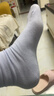 全棉時(shí)代女襪子【5A抗菌5雙普惠裝】純棉不掉跟防臭夏季短中高筒 曬單實(shí)拍圖