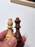 颯望德國國際象棋小學(xué)生兒童帶磁性折疊便攜實(shí)木質(zhì)棋盤(pán)高檔chess西洋 24cm丨小號國際象棋（送入門(mén)書(shū)+雙后） 曬單實(shí)拍圖