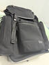 TUMI/途明【魏大勛同款】 HARRISON男士時(shí)尚翻蓋抽繩設計雙肩背包 黑色 曬單實(shí)拍圖