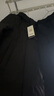 波司登（BOSIDENG）于適同款25新款羽絨服男女同款情侶長(cháng)款寬松舒適連帽面包服外套 黑色|8056 XL 175/96A 體重約140-155斤 曬單實(shí)拍圖