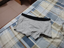 莫代爾5條男士?jì)妊澞屑兠蘅咕浇峭笟獯蟠a男生短褲頭男式四角褲衩 曬單實(shí)拍圖
