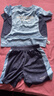 ASK JUNIOR童裝兒童套裝男童跑步運動(dòng)夏裝速干嬰幼短袖T恤短褲寶寶兩件套 曬單實(shí)拍圖