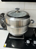 愛(ài)仕達（ASD）蒸鍋304不銹鋼三層蒸鍋 家用蒸煮一體湯鍋34CM加高不串味蒸籠Q1 曬單實(shí)拍圖