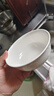 浩雅釉下彩景德鎮陶瓷餐具面碗湯碗大號飯碗簡(jiǎn)約 純白6英寸4個(gè)裝 曬單實(shí)拍圖