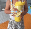 COOKSS蛋仔派對兒童保溫杯男女幼兒園小學(xué)生上學(xué)專(zhuān)用雙飲水杯水壺吸管杯 蛋小黃【316不銹鋼】 480ml 曬單實(shí)拍圖