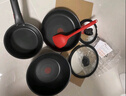 特福（Tefal）鍋具套裝百變鍋可拆卸煎炒鍋有鈦不粘鍋六件套千葉玫瑰紅 曬單實(shí)拍圖