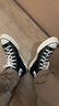 匡威（Converse）官方 寬版1970S經典帆布男女休閑運動鞋黑色162050C 常規(guī)鞋型/162050C 38 曬單實拍圖