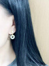 胖東來(lái)品質(zhì)天然和田玉耳釘女士配旗袍綠色玉石古風(fēng)獨特絕美長(cháng)款耳 平安扣款一【非遺嚴選璽晶級玉石耳環(huán)】 曬單實(shí)拍圖