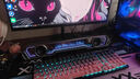 漫步者花再Halo PixelBar深淵字幕歌詞音響電腦桌面音箱 藍牙6.0RGB燈效 破界黑 曬單實(shí)拍圖